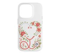 Custodia per iPhone 14 Pro Coquette Bow OB GYN Obstetrician Womens Health