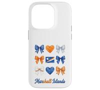 Custodia per iPhone 14 Pro Coquette Isole Marshall Bandiera Marshallese Ragazze