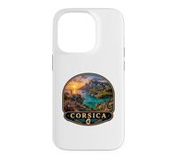 Custodia per iPhone 14 Pro Corsica Splendida bellezza dell'isola del Mediterraneo