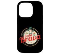 Custodia per iPhone 14 Pro Costa Brava vintage Catalogna Spagna souvenir vacanze