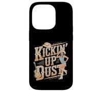 Custodia per iPhone 14 Pro Country Line Dancing Kickin' Up Dust