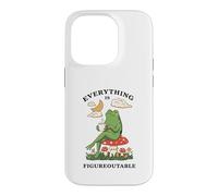 Custodia per iPhone 14 Pro Cozy Cottagecore Coffee Frog Art