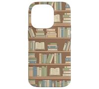 Custodia per iPhone 14 Pro Cozy Library Library - Libreria per amanti dei libri, design per sala di lettura