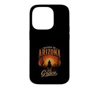 Custodia per iPhone 14 Pro Cresciuto in Arizona con Grazia Cowboy