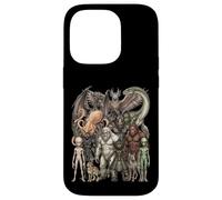 Custodia per iPhone 14 Pro Criptidi e Creature Mitiche Fantasy Art