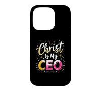 Custodia per iPhone 14 Pro Cristiano Imprenditore Piccolo Imprenditore Gesù Cristo