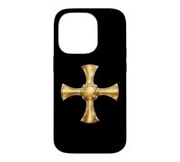 Custodia per iPhone 14 Pro Croce di Cuthbert - Antichi simboli cristiani