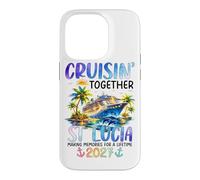 Custodia per iPhone 14 Pro Crociera Insieme St Lucia 2027 Nave Dolphin Vacanza