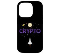 Custodia per iPhone 14 Pro Cryptocurrency Space Rocket Crypto Go Up Only In Crypto