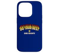 Custodia per iPhone 14 Pro Cub Scouts Do Your Best! Retro 80's Arcade Style Scouting
