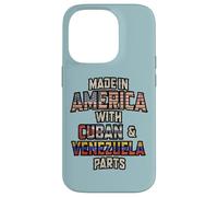 Custodia per iPhone 14 Pro Cuban E Venezuelano Made In America Mix Heritage Vintage