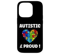 Custodia per iPhone 14 Pro Cute autism Awareness i'm autistic and proud
