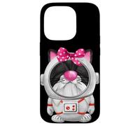 Custodia per iPhone 14 Pro Cute Gnome Cat Mom Graphic For Women Space Astronaut Cat