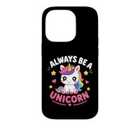 Custodia per iPhone 14 Pro Cute Inspirational Positive funny Always Be Unicorn