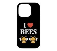 Custodia per iPhone 14 Pro Cute Little Bee Funny simple i love bees