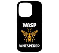 Custodia per iPhone 14 Pro Cute Little wasp Funny Minimalist Simple Whisperer wasp