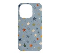 Custodia per iPhone 14 Pro Cute Star Pattern Celestial Aesthetic Cosmic Art