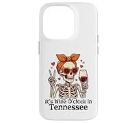 Custodia per iPhone 14 Pro Cute Women's It's Wine O'clock in Tennessee