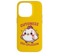 Custodia per iPhone 14 Pro Cuteness Egg-Splosion Kawaii Pollo Pulcino