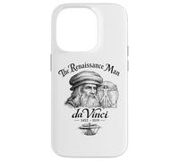 Custodia per iPhone 14 Pro Da Vinci L'uomo del Rinascimento