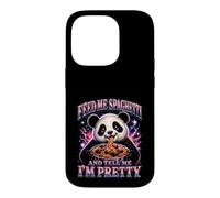 Custodia per iPhone 14 Pro Dammi degli spaghetti e dimmi che sono una bella panda