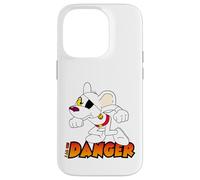 Custodia per iPhone 14 Pro Danger Mouse Io sono il pericolo retrò