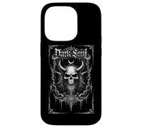Custodia per iPhone 14 Pro Dark Soul Cornuto Teschio Demone Occulto Gotico