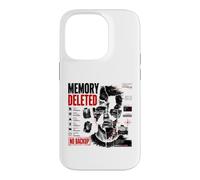 Custodia per iPhone 14 Pro Dati cancellati dalla memoria Corrotto Cyber Glitch Dystopian Art