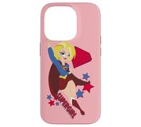 Custodia per iPhone 14 Pro DC Super Hero Girls Supergirl Stars