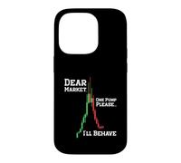 Custodia per iPhone 14 Pro Dear Market One Pump Please I'll Behave Funny Trading Design