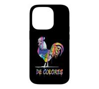 Custodia per iPhone 14 Pro DeColores Cursillo Rainbow Rooster Cattolico