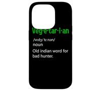 Custodia per iPhone 14 Pro Definizione Vegetariana Anti Veganismo Non Vegano