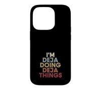 Custodia per iPhone 14 Pro Deja Name Deja Personalized Name First Given