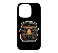 Custodia per iPhone 14 Pro Deserto Incontro Il 1947 Incidente Vintage Alien Amante UFO