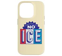 Custodia per iPhone 14 Pro Design grafico di protesta della parodia di Straight Up No ICE Drink Order