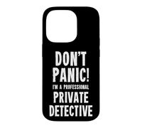 Custodia per iPhone 14 Pro Detective privato