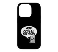 Custodia per iPhone 14 Pro Developer Sysadmin Tech 404 Coffee Not Found Error