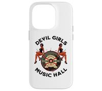 Custodia per iPhone 14 Pro Devil PinUp Girl 1950's Rock Roll Rockabilly Uomo Donna