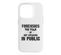 Custodia per iPhone 14 Pro Discorso e dibattito Forense Paura di non parlare in pubblico