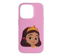 Custodia per iPhone 14 Pro Disney Jr. Sofia the First Princess Layla Big Face Costume