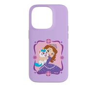 Custodia per iPhone 14 Pro Disney Jr. Sofia the First Princess Sofia & Pepper Puppycorn