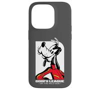 Custodia per iPhone 14 Pro Disney Racing Goofy League On the Wild Side Race Car Driver