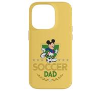 Custodia per iPhone 14 Pro Disney Soccer Dad Sports Mickey Mouse Father's Day Gift
