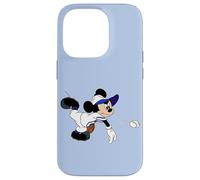 Custodia per iPhone 14 Pro Disney Sports Mickey Mouse Baseball Team Player