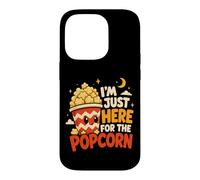 Custodia per iPhone 14 Pro Divertente popcorn I'm Just Here For The Movie Night Kids