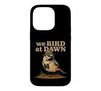 Custodia per iPhone 14 Pro Divertente proverbio uccello esploratore dell'alba sarcastico