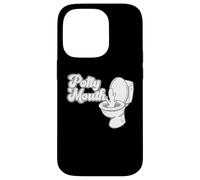 Custodia per iPhone 14 Pro Divertente vasino con bocca che imprecede la maledizione sarcastica