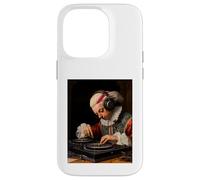 Custodia per iPhone 14 Pro DJ Mozart - Classical Music Meets Turntable | Funny DJ Music