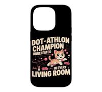 Custodia per iPhone 14 Pro DOT ATHLON CHAMPION UNDEFEATED IN EVERY LIVING ROOM