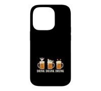 Custodia per iPhone 14 Pro Drink Drink Drunk Beer Gavian Beach Humor